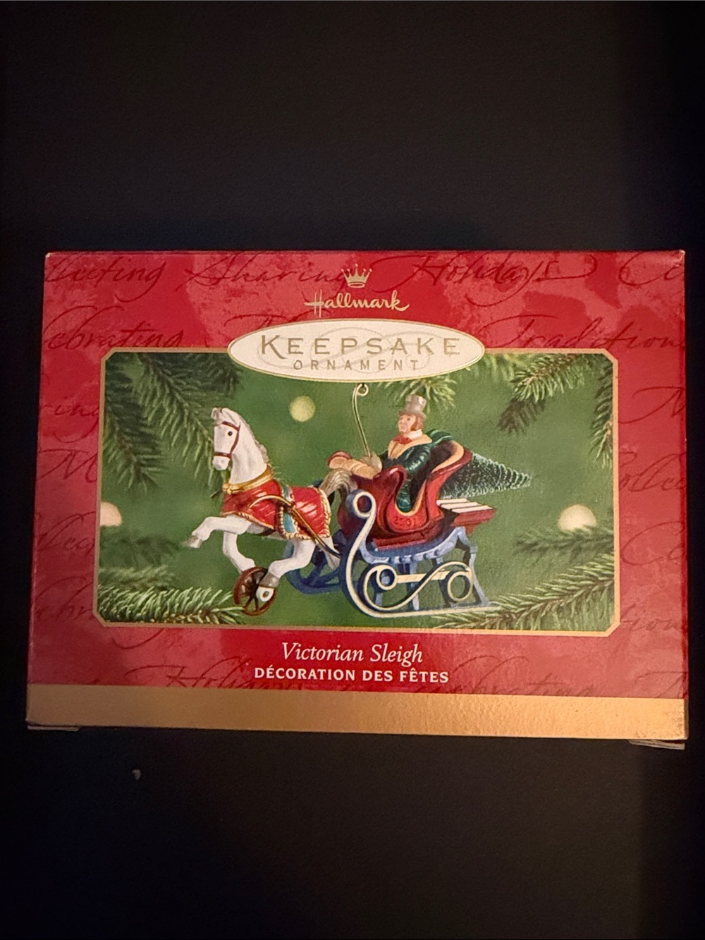 Hallmark Keepsake Victorian Sleigh Ornament  NWT